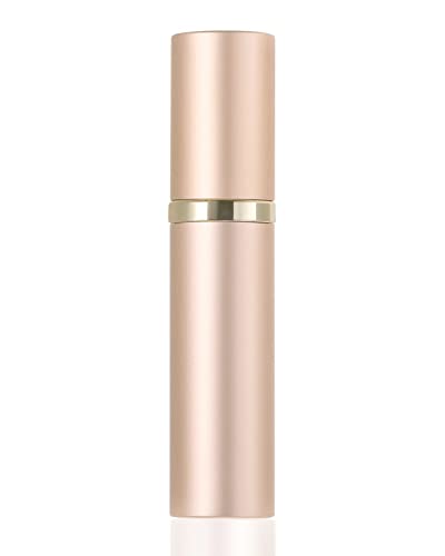 SUBORAWOS 5ML Perfume Atomiser,Refillable Perfume Spray Bottles,Cologne Dispenser,Fragrance Empty Spray Bottle for Travel(Rose Gold)