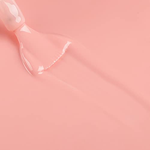 Bluesky Gel Nail Polish, Summer Coral BSH019, Coral, Peach, Orange, Long Lasting, Chip Resistant, 10 ml (Requires Drying Under UV LED Lamp)