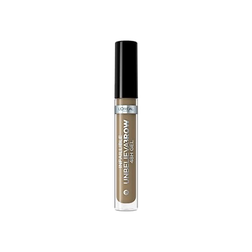 L'Oreal Paris UnbelievaBrow Long-Lasting Eyebrow Gel, Smudge-Proof, Transfer-Proof, Waterproof, Nr. 103 Warm Blonde