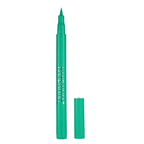 HANDAIYAN Eyeliner,Liquid Eyeliner,White Eyeliner Pencil,Quick Dry,Long Lasting,Waterproof Eye Liner,Highly Pigmented,Smudge-Proof coloured Eye L