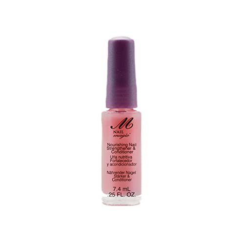 NAIL MAGIC Nourish - Nail Strengthener & Conditioner, Clear Nail Polish with Keratin for Thicker Nails and Nail Growth | Nourish, Strengthen and