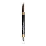 Revlon Colorstay Eyebrow Pencil Creator with Powder & Spoolie Brush to Fill, Define, Sculpt, Shape & Diffuse Perfect Brows, Dark Brown (610)