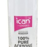 Ican London 100% Pure Acetone Nail Polish Remover UV GEL Soak Off 500ML
