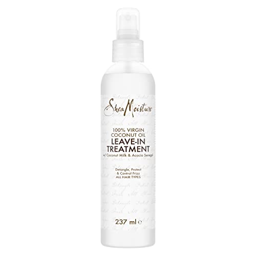 Sheamoisture 100% Virgin Coconut Oil Leave-In Hair Treatment silicone free for all hair types 237 ml