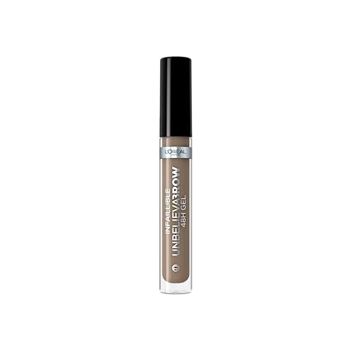 L'Oreal Paris UnbelievaBrow Long-Lasting Eyebrow Gel, Smudge-Proof, Transfer-Proof, Waterproof, Nr. 103 Warm Blonde
