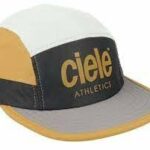 Ciele GOCap Athletics Lightweight Breathable Running Cap, Kingstone - One Size Grey/Yellow
