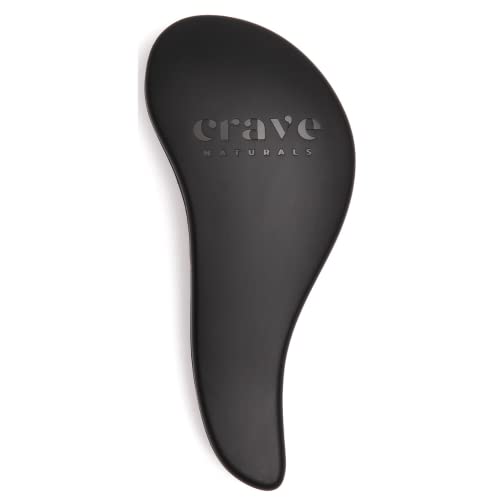 Crave Naturals Glide Thru Detangler Hair Brush, Tangle Teezer Hair Brush for Wet, Dry, Curly, and Straight Hair - Tangle Teezer Wet Detangler Bru