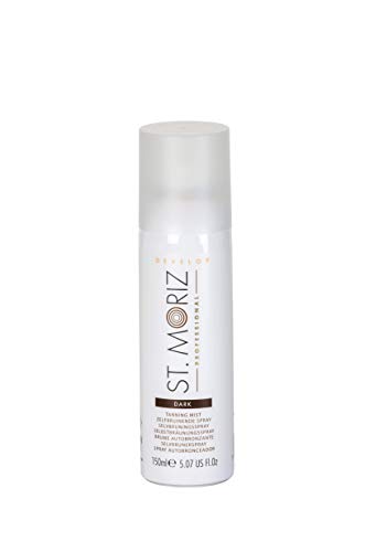 St Moriz Professional Daily Face Tanning Moisturiser with Aloe Vera & Vitamin E, Gradual Vegan Fake Tan, Medium (75ml)