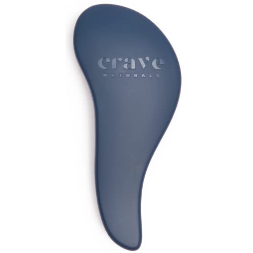 Crave Naturals Glide Thru Detangler Hair Brush, Tangle Teezer Hair Brush for Wet, Dry, Curly, and Straight Hair - Tangle Teezer Wet Detangler Bru