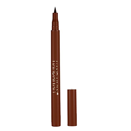 HANDAIYAN Eyeliner,Liquid Eyeliner,White Eyeliner Pencil,Quick Dry,Long Lasting,Waterproof Eye Liner,Highly Pigmented,Smudge-Proof coloured Eye L
