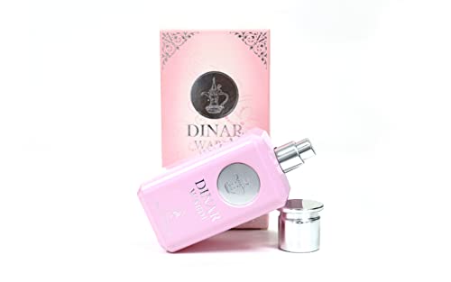 Dinar Wardi - 100ml - Perfume for Women - Vanilla and Jasmine based Scent - Luxury Arabic Perfume - Long Lasting
