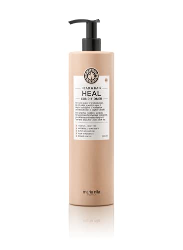 Maria Nila Head & Hair Heal Shampoo, Conditioner & Argan oil (350/300 / 30 ml), Prevents Dandruff/Scalp Problems & Stimulates Hair Growth, 100% V