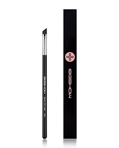 Eyeliner Brush, EIGSHOW Precision Eye Liner Makeup Brush, Angled Eyeliner Brush, Ultra Thin Slanted Flat Angle, Cruelty-Free Synthetic Bristles,