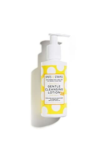 Spots & Stripes - Skin Goals Gentle Cleansing Lotion for Girls, the Perfect Starter Face Wash for Teen and Young Skin, Super-Gentle, Combats Blem