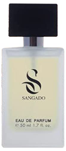SANGADO The Man in Black Perfume for Men, 8-10 hours long-Lasting, Luxury smelling, Oriental Spicy, Fine French Essences, Extra-Concentrated (Eau