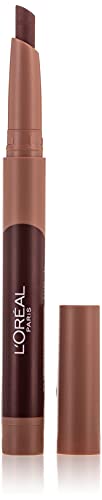 L'Oreal Paris Infallible Very Matte Lip Crayon Lipstick, Smudge Proof, Orange Lipstick, 106 Mon Cinnamon