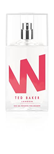 Ted Baker W EDT with Sweet Top Notes of Fig Leaf, Peony and African Violet and Rich and Sophisticated Base Notes of Vanilla and Cedar, Glass Bott