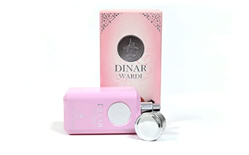 Dinar Wardi - 100ml - Perfume for Women - Vanilla and Jasmine based Scent - Luxury Arabic Perfume - Long Lasting