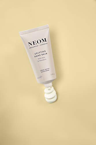 NEOM – Uplifting Hand Balm, 30ml | Wild Mint & Mandarin | Moisturising & Nourishing | Shea Butter |100% Natural Fragrance