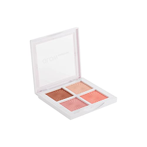Collection Cosmetics Glow Face Palette, Bronzer, Blusher and Highlighter All in One, 7.2 g