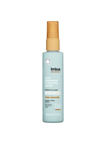 Imbue Curl Defending Hair Heat Protection Mist/Spray Vegan and Curly Girl Compliant 200 ML Paraben Free Heat Defense, for Dry Damaged Hair