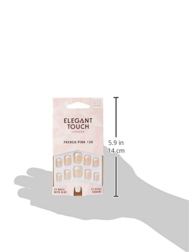Elegant Touch French Nails 126