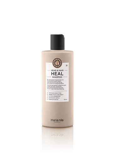Maria Nila Head & Hair Heal Shampoo, Conditioner & Argan oil (350/300 / 30 ml), Prevents Dandruff/Scalp Problems & Stimulates Hair Growth, 100% V