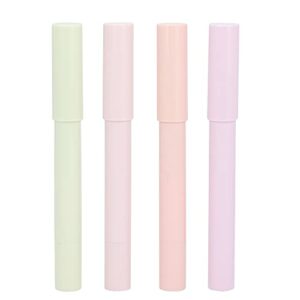 4 Types/Set Solid Pen Perfume, Woman Flower & Fruit Roll-On Deodorant, Long Last & Easy Absorbing