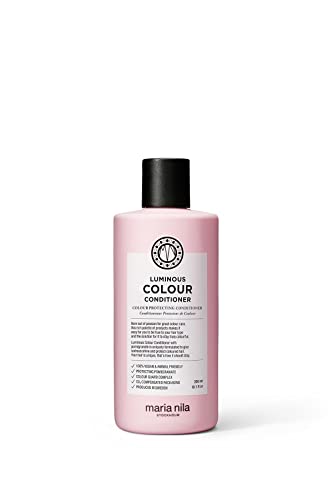 Maria Nila Luminous Colour, Shampoo 350 ml, Reduces Colour Loss from Washing, Pomegranate Counteracts Dehydration, 100% Vegan & Sulfate/Paraben f