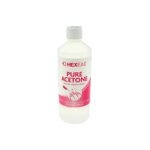 Hexeal ACETONE 99.5% | 500ml Professional Nail Polish Remover | Gel Soak Off, Acrylic, Varnish Remover