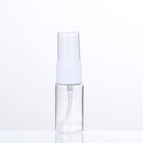 IRYNA 4Pcs 10 ml Spray Bottles, Mini Travel Bottles Refillable Perfume Atomiser Bottle Glass Mist Empty Bottle for Travel
