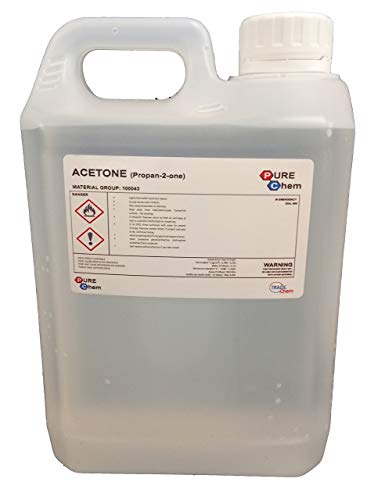 Pure Acetone - Acrylic Nail Remover Nail Polish Remover 99.8% (2L Jerry Container)