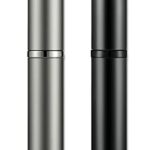 VVGAOGES Perfume Atomiser,Portable Refillable Empty Perfume Spray,Mini Perfume Bottles Empty for Travel 5ml (Black & Grey)