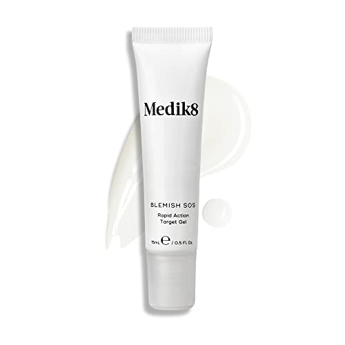 Medik8 Blemish SOS - Rapid Action Blemish Treatment Gel - With 2% Salicylic Acid - Anti-Blemish & Decongesting - For Blemishes & Breakouts
