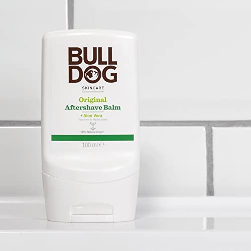 BULLDOG - Shave for Men | Original After Shave Balm | for Dry and Normal Skin | 100 ml