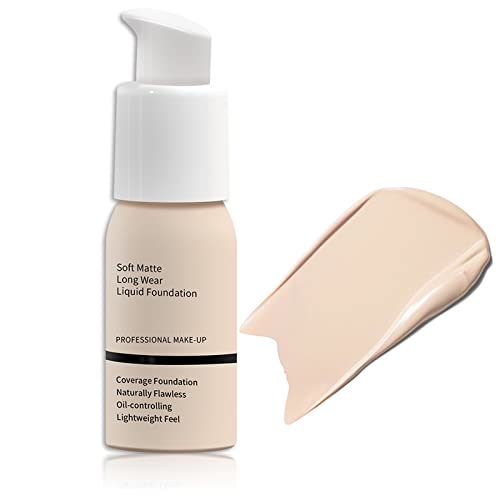 Foundation Full Coverage,Flawless Colour Changing Foundation For Mature Skin,Naturally Blends Concealer Foundation Makeup,Long-Lasting Moisturizi