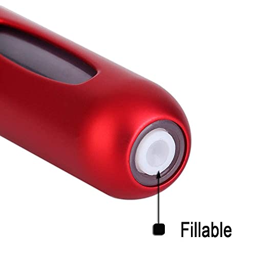 Perfume Atomiser 5ml Empty Spray Bottle Mini Refillable Perfume Bottles for Travel 5 Pcs