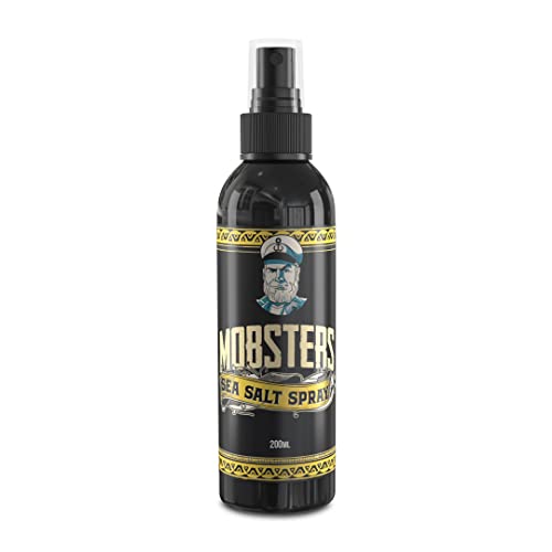 Mobsters Emporium Sea Salt Spray, Texturising Spray for Men, Adds Volume and a Natural Finish, Flexible Hold, Salt Spray for Hair Men and for Wom