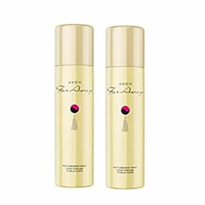 1a AVON COSMETICS 179374 Far Away Perfume Bodyspray Deo Set 2 x 75 ml