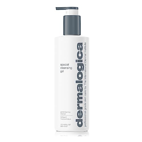 Dermalogica Special Cleansing Gel- Soap-Free, Foaming Gel Cleanser for All Skin Conditions - Removes Impurities without Stripping Skin - Soothes