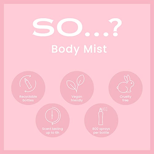 So…? Summer Escapes Womens Bali Breeze, Ibiza Dreams, Mykonos Nights Body Mist Mixed Fragrance 200ml Bundle (Pack of 3)