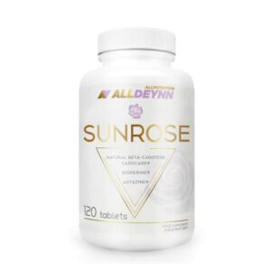 ALLDEYNN Sunrose Tanning Food Supplement with Natural Beta Carotene MicroAlgae for Better Skin Condition Even Pigmentation UV Protection Antioxid