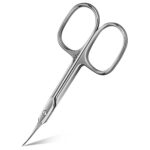 1st Deer Nail Scissors - Stainless Steel Cuticle Scissors for Manicure and Pedicure, Perfect Pointed Beauty Scissors for Eyelash Grooming, Eyebro