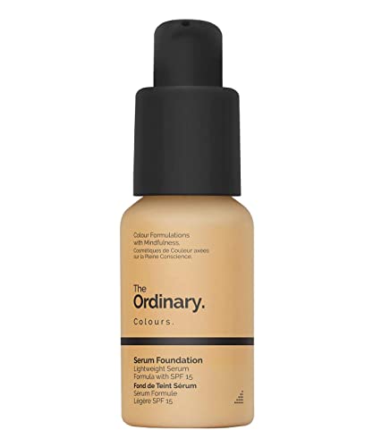 The Ordinary Serum Foundation SPF 15 Lightweight Pigment 1.2Y Light Yellow Undertones 30ml