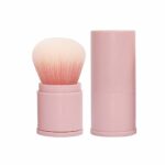 Soft Powder Makeup Brush for Face,Blusher Brush for Cheeks Kabuki Brush Bronzer Brush for Powders Blush Foundation Make up Pressed Powder (Pink)