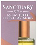 Sanctuary Spa Facial Oil, 10-in-1 Super Secret Facial Oil, Infused with Black Rose, Vegan, 30 ml