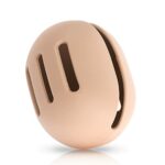 WLLHYF Makeup Sponge Holder, Silicone Beauty Blender Holder Case for Travel Breathable Reusable Cute Makeup Sponge Travel Case - Khaki