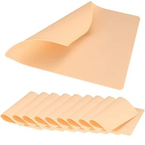 12 Pcs Fake Tattoos Skins, Blank Tattoo Tatouage Practice Skins, Double Sides Tattoo Fake Skins, Silicone Eyebrow Tattoo Practice Aartificial Ski