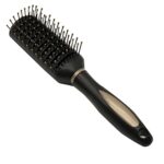Vent Hair Brush, Detangling Vented Hair Brush for Men Women, 11 Row Hair Brush for Curly Hair, Vent Brush with Ball Tipped Bristles for Wet Dry C