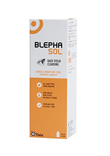 3 x Blephasol Micellar Eyelid Cleansing Lotion | Effective and Gentle Cleansing for Make-Up Removal, Inflamed and Sensitive Eyelids | Soap & Alco